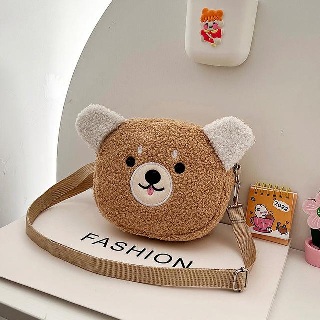 The best future Japanse Stijl Kawaii Tas Vrouwen Cartoon Pluche Schoudertas Voor Vrouwen Crossbody Tas Kleine Telefoon & Portemonnee Tas