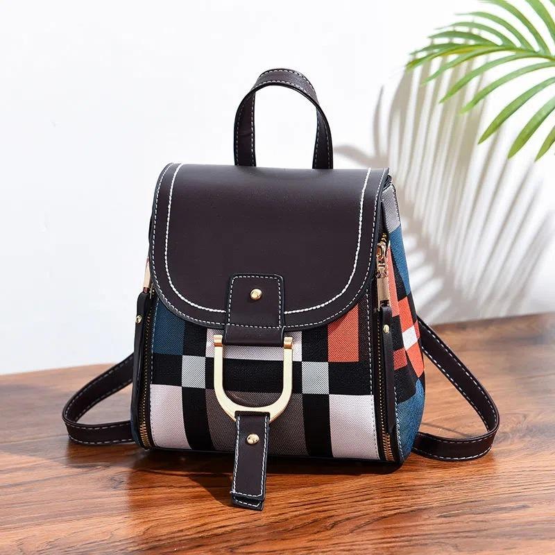 VIA ROMA Tas Dames Casual Senior Sense Crossbody Tas Handtas Kleine vierkante tas One Size
