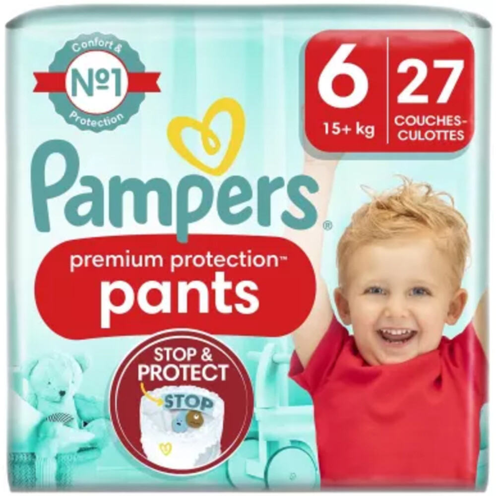 Pampers 3x  Premium Protection Luierbroekjes Maat 6 (15kg+) 27 stuks