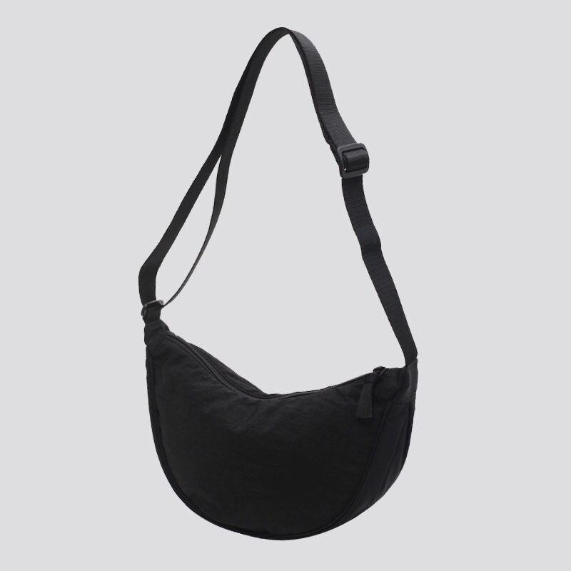 YJSTY Eenvoudig ontwerp Vrouwen Messenger Bag Mode Dames Nylon Hobos Kleine Schoudertassen Vintage Vrouwelijke Meisjes Portemonnee Stoffen Handtassen