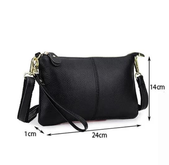 Molly Show Dames Echt Leren Dag Clutches Snoepkleur Schoudertas Dames Mode Crossbody Tassen Kleine Dames Handtassen Clutch Bolsos