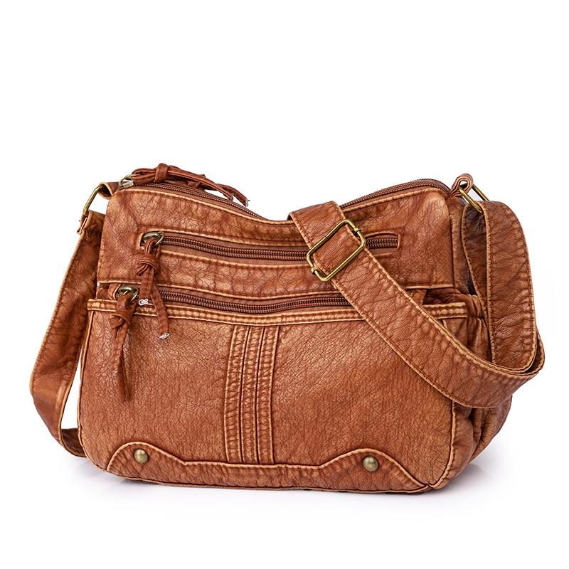 The best future Hoge Kwaliteit Dames Draagtas Vrouwen Schoudertas Crossbody Tas 2023 Nieuwe Eenvoudige Multi Compartiment Vrouwen Tas Handtassen bruin