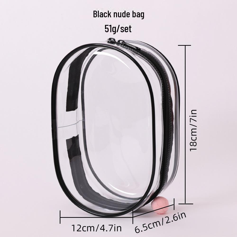 StrideBox Labubu High-Transparent PVC Anime Doll Dustproof Hanging Bag
