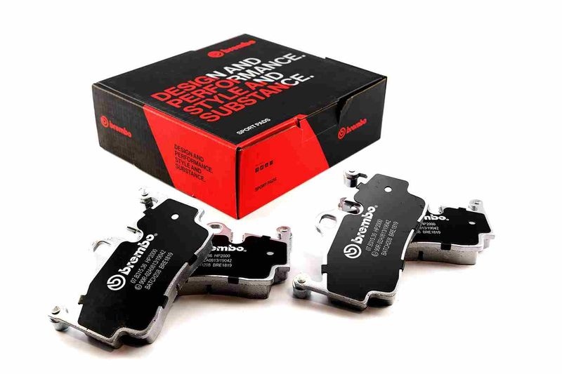 Porsche High performance remblokkenset