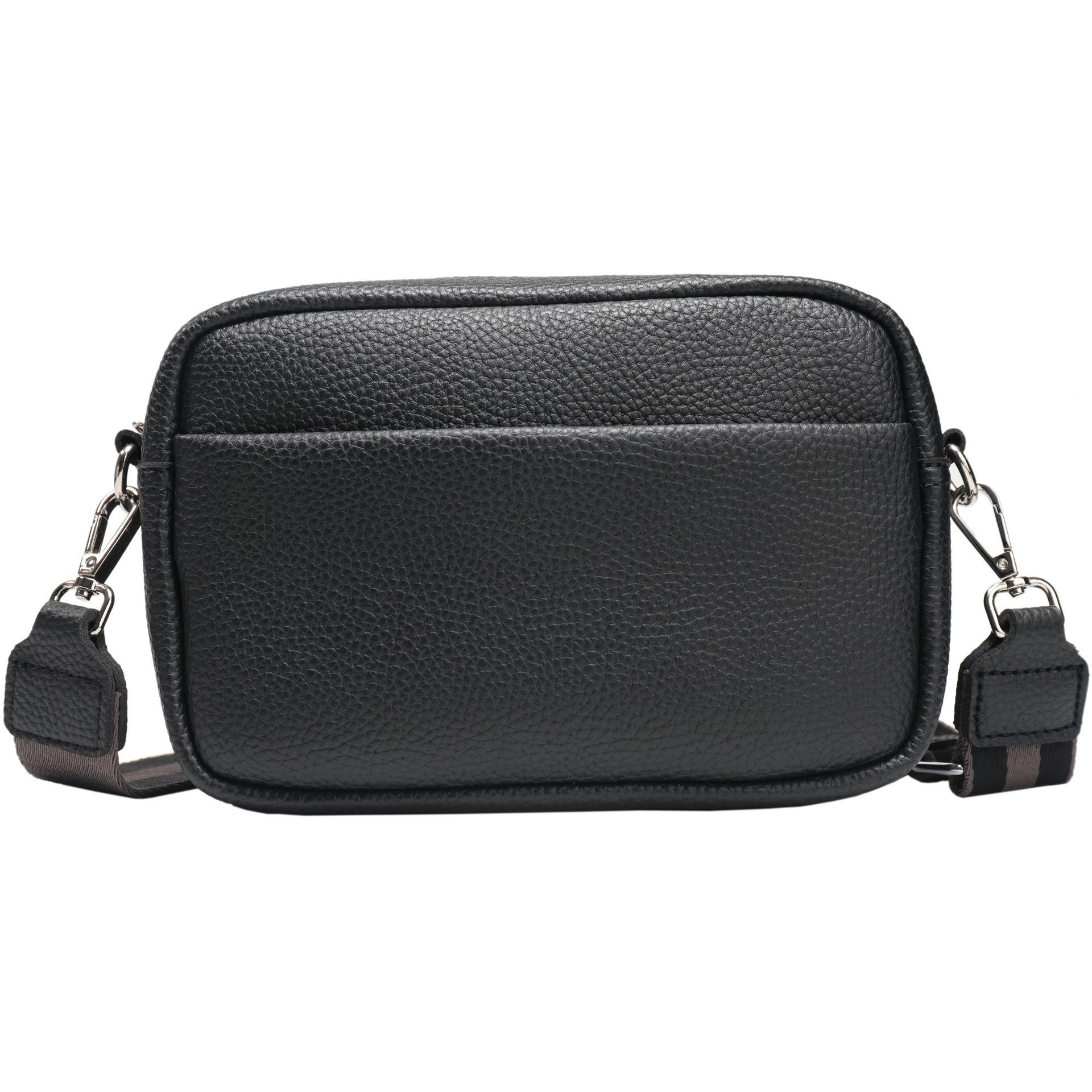 Fashion Wallets Nieuwe eenvoudige effen kleur de enkele schouder crossbody tas sling bag dames kleine vierkante tas mobiele telefoon tas zwart