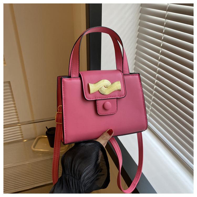 Tringa Kleine Crossbodytassen voor dames, kunstleer damesmonogram schoudertas Satchel handtas portemonnee