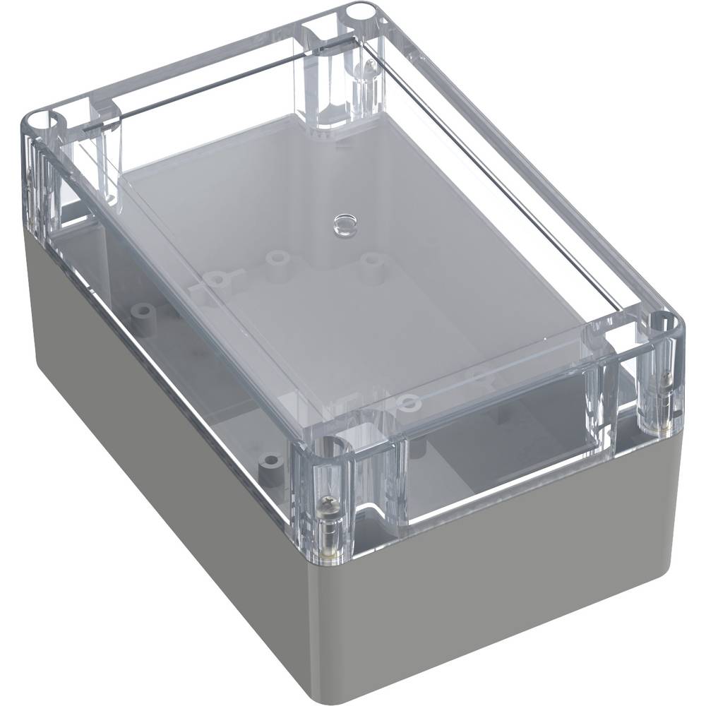 TRU COMPONENTS TC-10860840 Universele behuizing 150 x 100 x 75 ABS-PC Lichtgrijs 1 stuk(s)