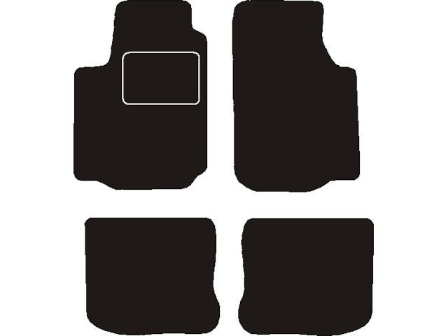 Seat Automatten passend voor  Leon I 2004 - 2006