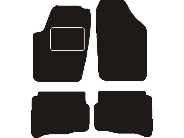 Seat Automatten passend voor  Ibiza IV / Cordoba III 2004 - 2009