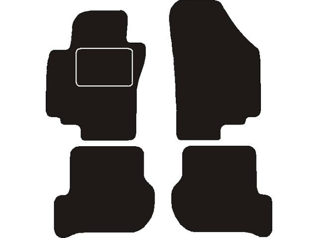 Seat Automatten passend voor  Toledo III 2004 - 2008
