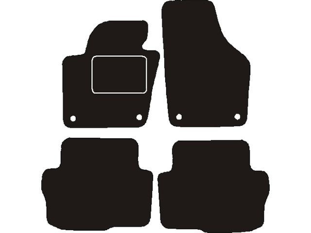 Seat Automatten passend voor  Alhambra II 2010-