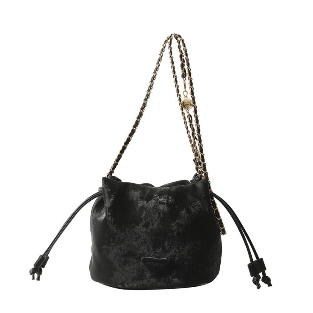Luoiao368 Fashion Women Shoulder Bags PU Leather Crossbody Bag Large Capacity Messenger bag  for Women Black-No pendant
