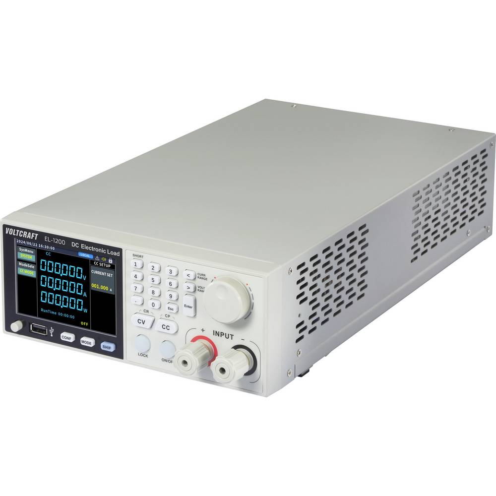 VOLTCRAFT EL-1200 Electronic load 150 V/DC 20 A 200 W