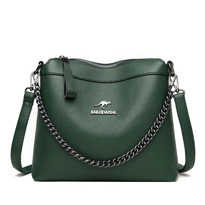 VIA ROMA Tas met grote capaciteit Damestas Mode Zachte enkele schoudertas Crossbodytas Moedertas One Size