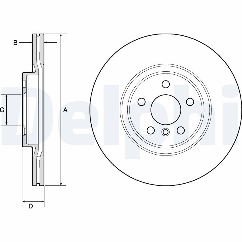 Bmw Jeu De 2 Disques De Frein Peints