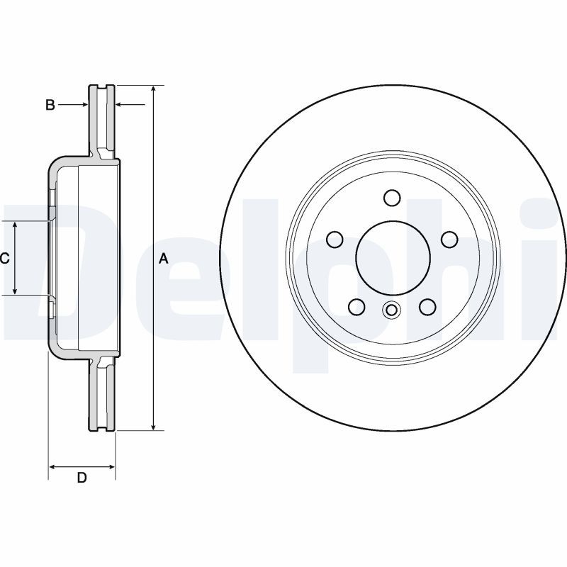 Bmw Disque De Frein Peint Unitaire