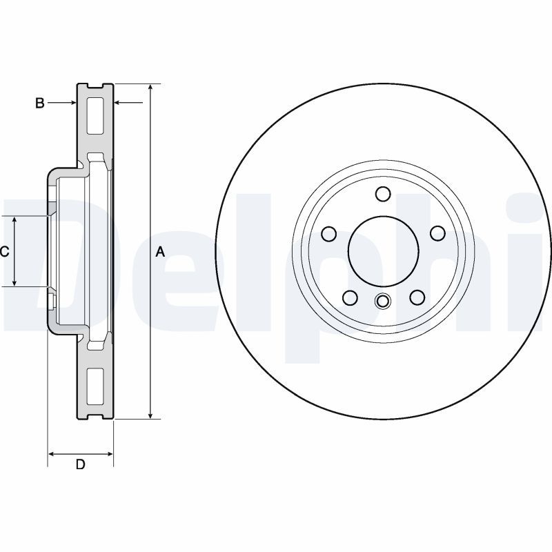 Bmw Disque De Frein Peint Unitaire