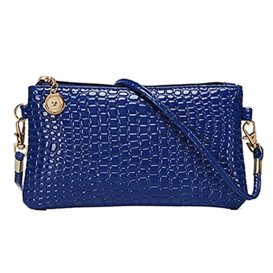 Bag Accessorries Stijlvolle telefoontas Veelzijdig kunstleer Lichtgewicht blauw
