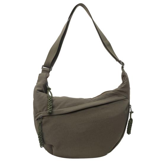 Piaoliangwa Dames crossbodytas met verstelbare riem, grote capaciteit, Dumplingtas met ritssluiting, multi-pocket ontwerp, schoudertas voor dagelijks gebruik
