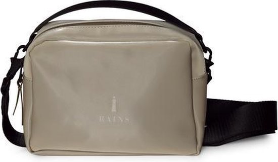 Rains Box Bag Unisex Crossbodytas - Velvet Taupe
