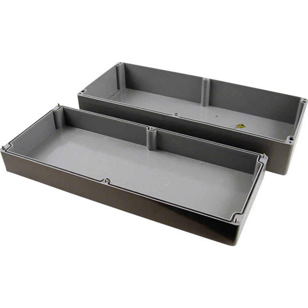Hammond Electronics 1590ZGRP264 Universele behuizing 600 x 250 x 160 Polyester Grijs 1 stuk(s)