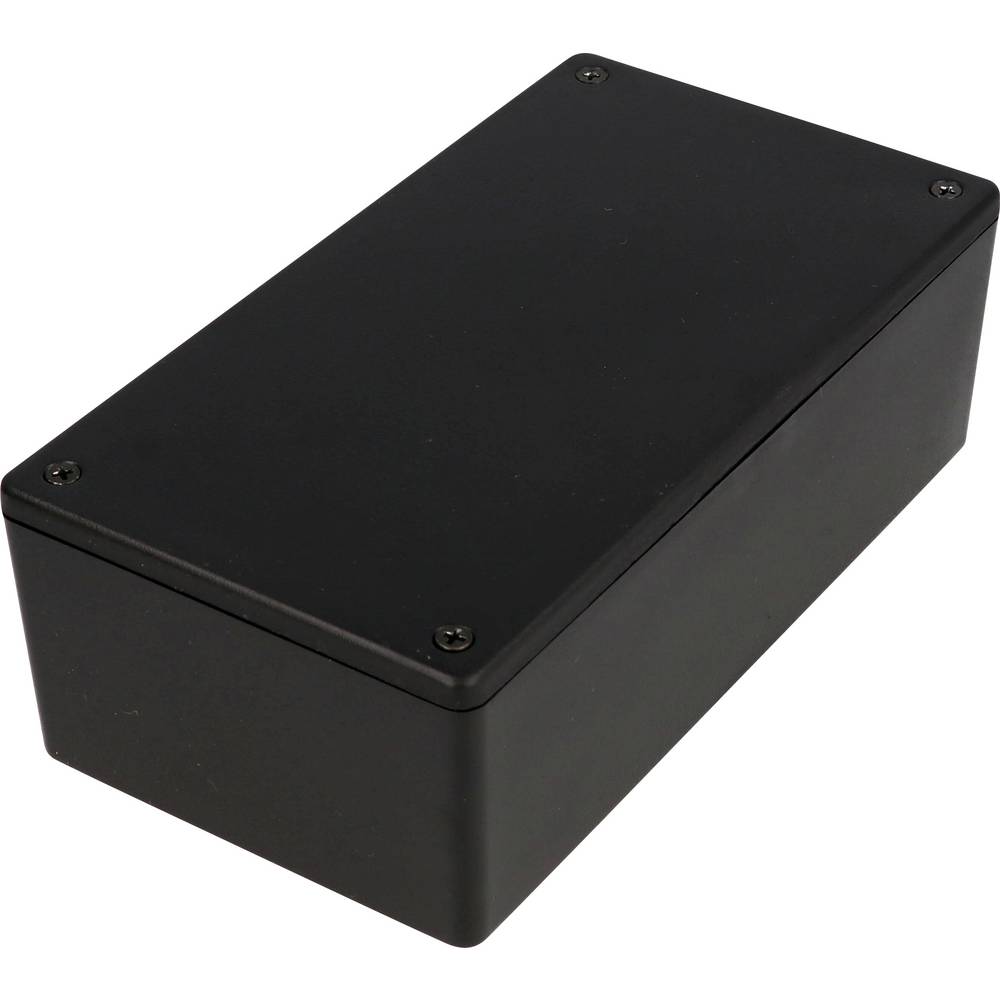 Hammond Electronics 1591XXUBK 1591XXUBK Behuizing 123 x 123 x 57 ABS kunststof Zwart 1 stuk(s)