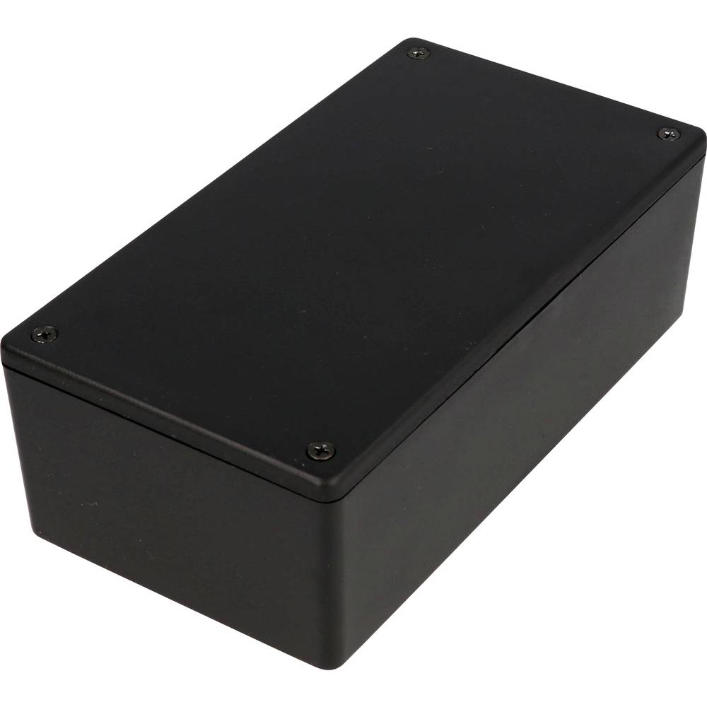 Hammond Electronics 1591XXUFLBK Behuizing 123 x 123 x 57 ABS kunststof Zwart 1 stuk(s)