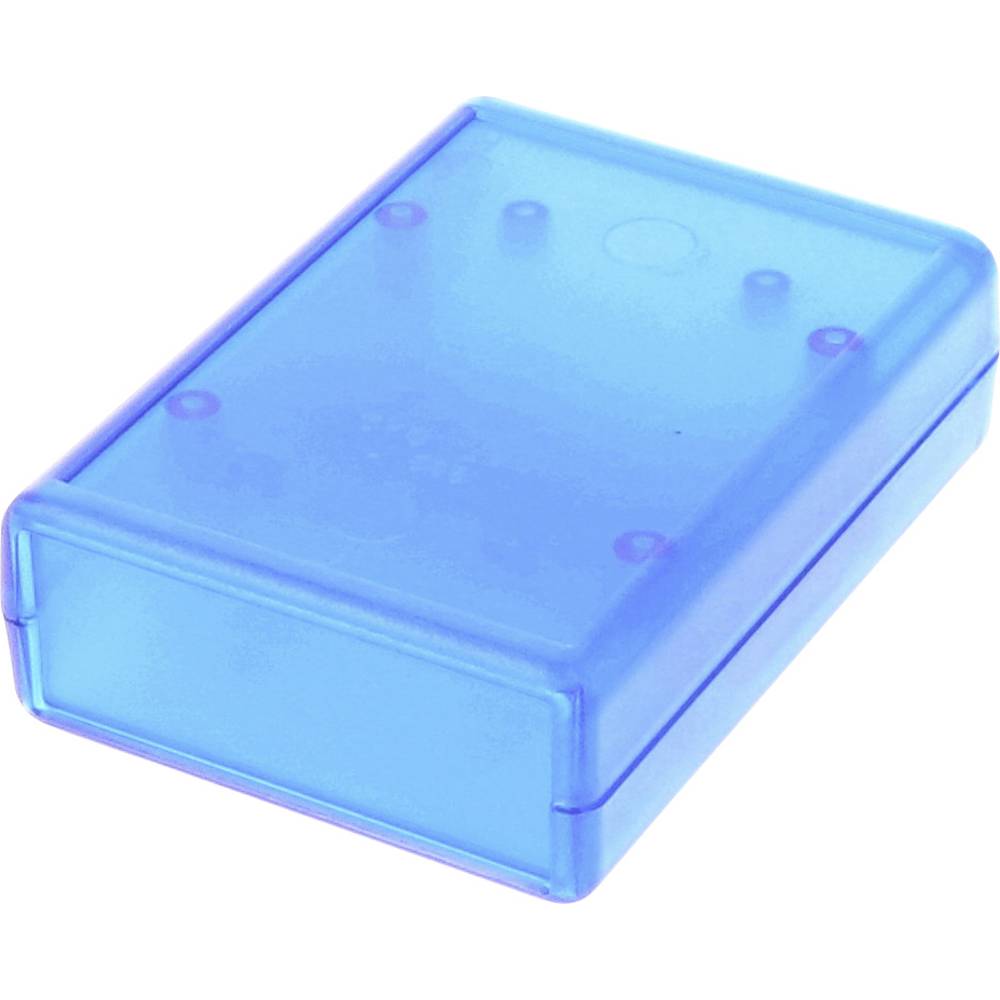 Hammond Electronics 1593WTBU Universele behuizing 105 x 110 x 35 ABS kunststof Blauw (transparant) 1 stuk(s)