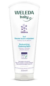 Weleda Derma baby 3-in-1 herstellende douchecreme 200ML