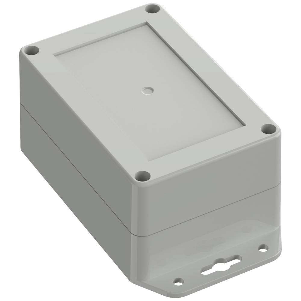 TRU COMPONENTS TC-10860612 Flensbehuizing 120 x 80 x 60.20 ABS Lichtgrijs 1 stuk(s)