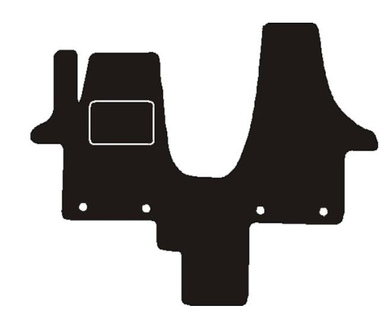 Volkswagen Automatten voor vw transporter t5 campermat 2003 ->