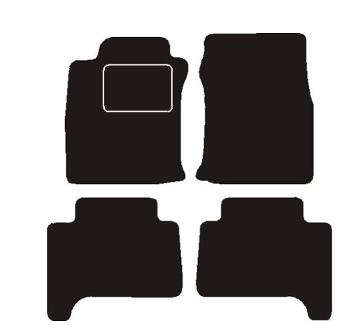 Toyota Automatten passend voor  land cruiser 120