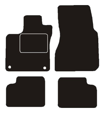 Smart Automatten passend voor  Forfour w453 2014-