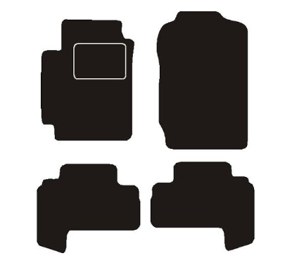 Suzuki Automatten passend voor  Grand Vitara 3 deurs 2005-