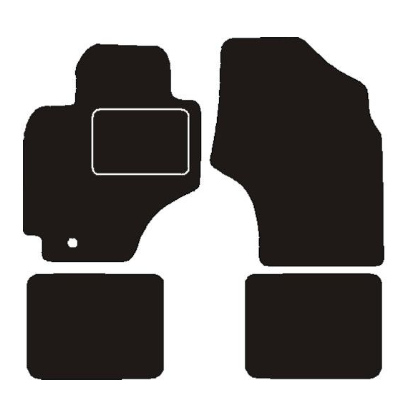 Toyota Automatten passend voor  Rav4 3 deurs 2003 - 2006