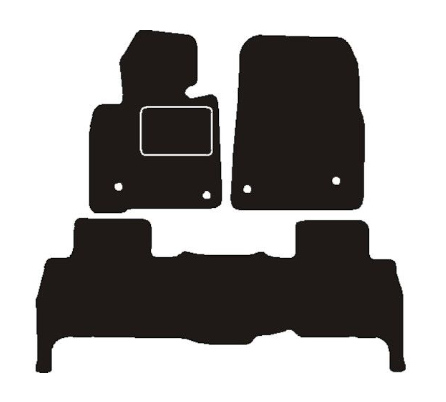 Toyota Automatten passend voor  Landcruiser 2008-