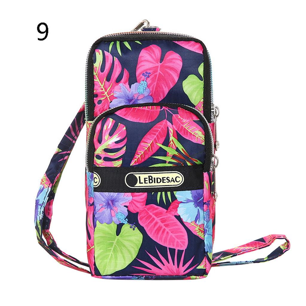 Xingben Two Mode Neutrale Nylon Studenten Buitensport Armtas Telefoontasje Portemonnee 9