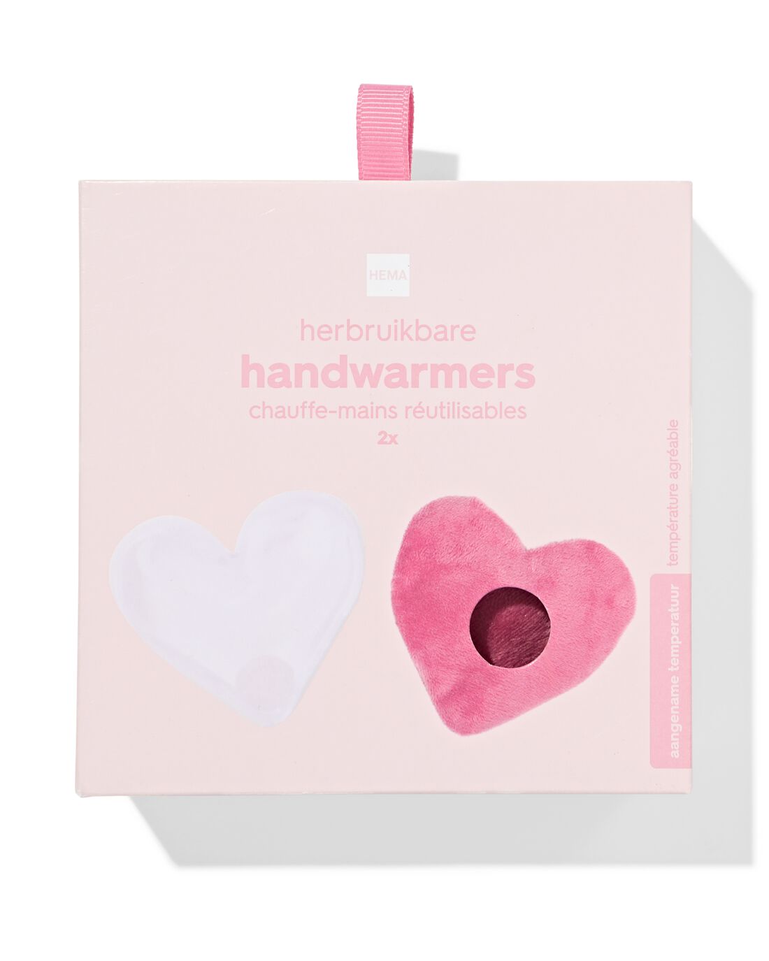 HEMA Handwarmers 11.5cm Hartjes Herbruikbaar - 1 Paar