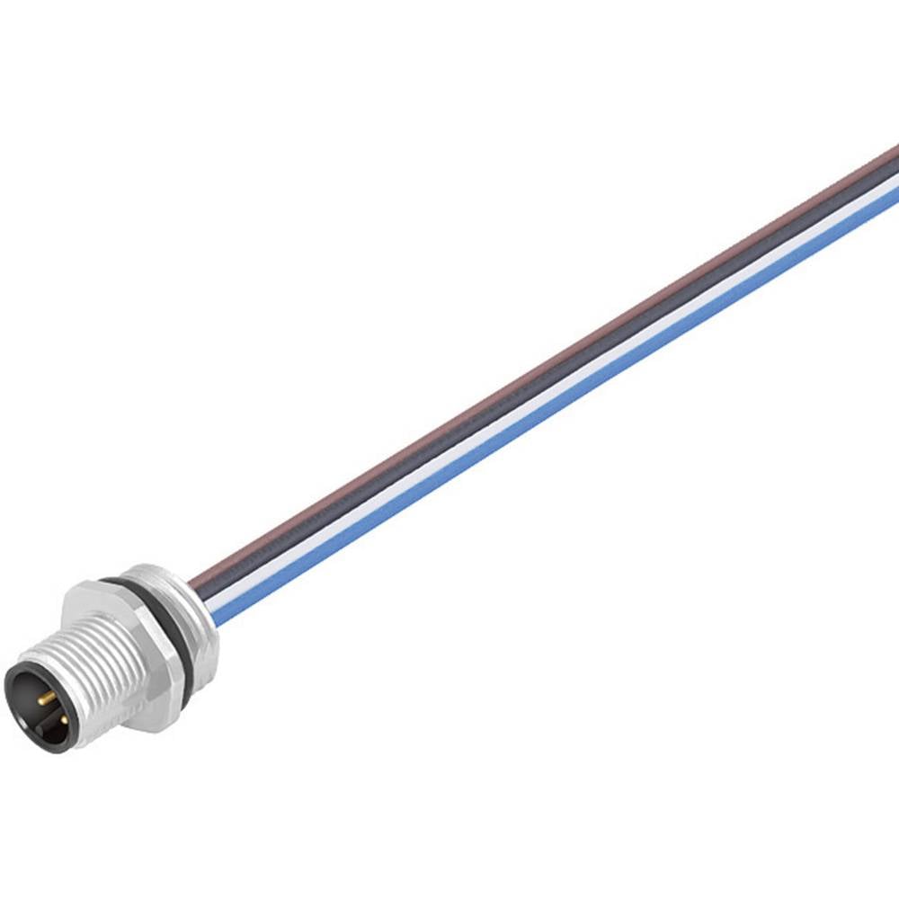Binder 09-3431-433-04 Ronde connector Flensstekker Totaal aantal polen: 4 Serie (ronde connectoren): 763 1 stuk(s)
