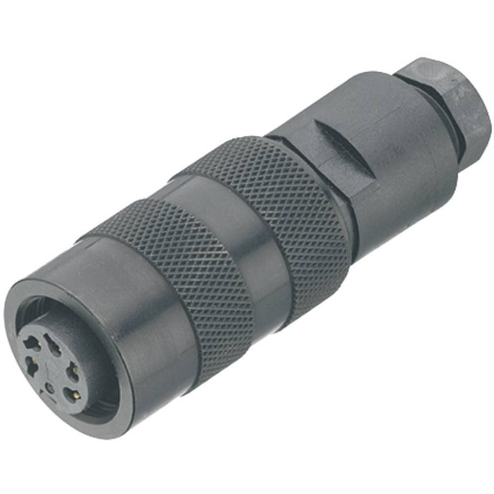 Binder 09-0122-25-06 Ronde connector Koppeling, recht Totaal aantal polen: 6 Serie (ronde connectoren): 723 1 stuk(s)