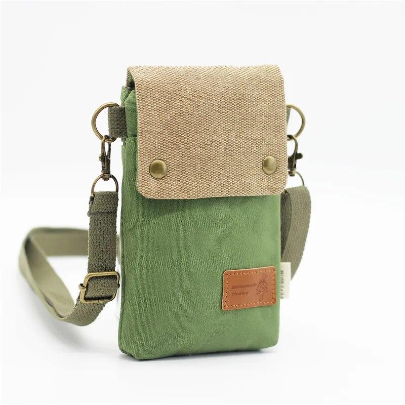LChome Canvas Dames Portemonnee Schouder Crossbody Tas Merken 2024 Dames Handtas Vrouwelijke Telefoon Portemonnee Geldzak Carteira voor Meisjes