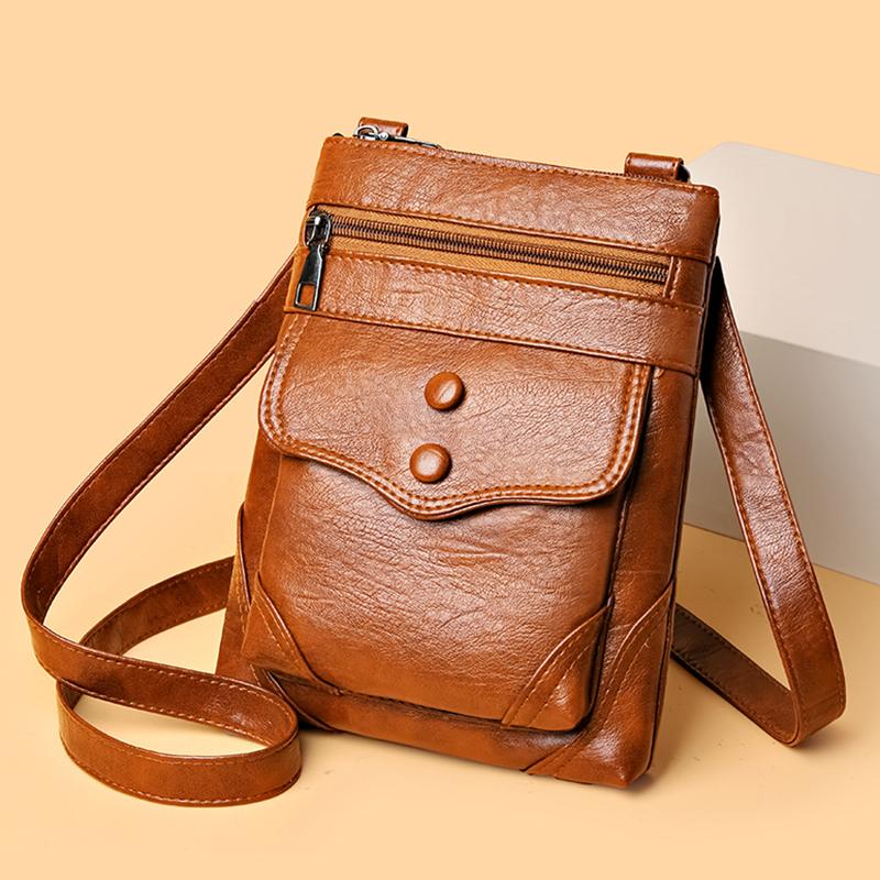 RUWB BAGS Mode kleine PU leren crossbody tassen voor vrouwen 2024 Winter schoudertas clutch Bolsas dames telefoon portemonnees en handtassen