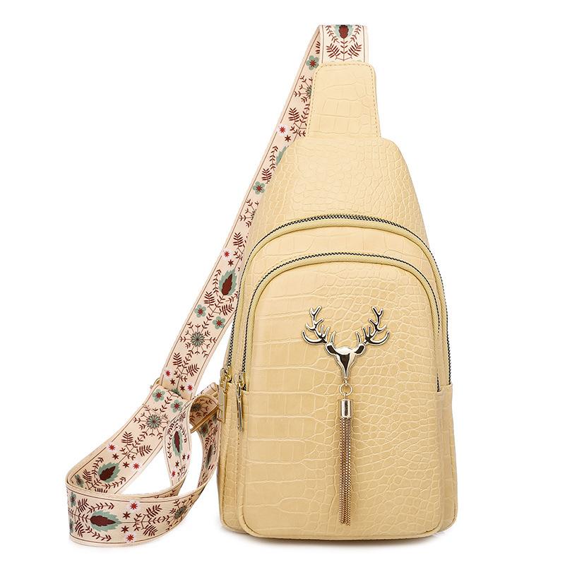 Molly Show Nieuwe Damesmode Sling Bag PU lederen reistassen Dagelijkse Crossbody Messenger Bag Waterdicht Duurzaam Borsttas Schoudertassen geel