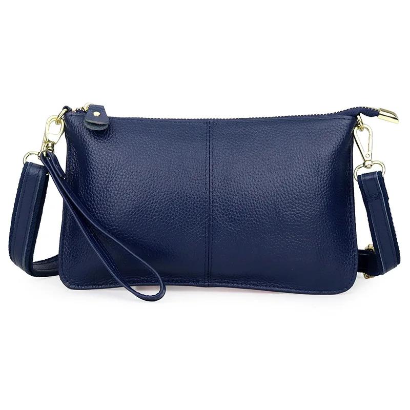 Molly Show Dames Echt Leren Dag Clutches Snoepkleur Schoudertas Dames Mode Crossbody Tassen Kleine Dames Handtassen Clutch Bolsos