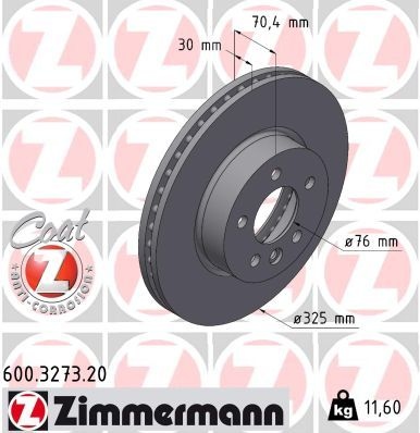 Volkswagen Remschijf COAT Z