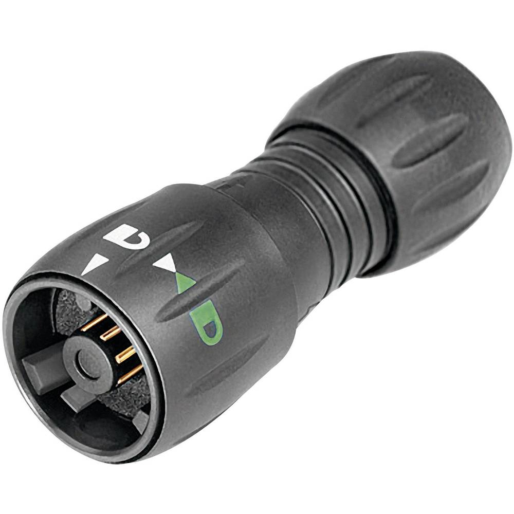 Binder 99-0771-002-08 Ronde connector Stekker, recht Totaal aantal polen: 8 Serie (ronde connectoren): NCC 1 stuk(s)