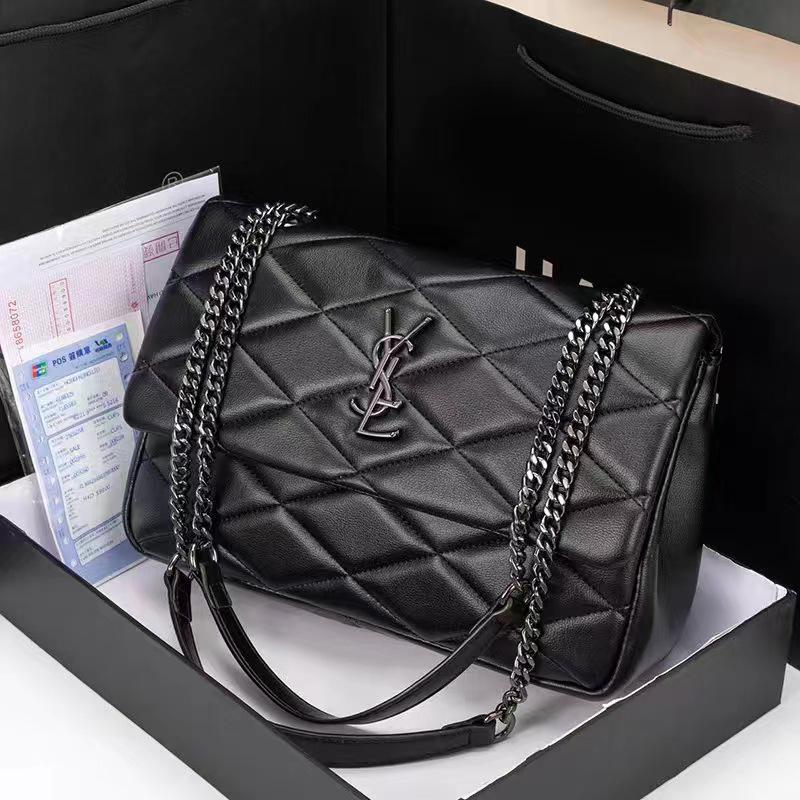 CrossCart Dames Schoudertas met Grote Capaciteit en Borduurwerk: 2024 Herfst/Winter Modetrend Messenger Bag