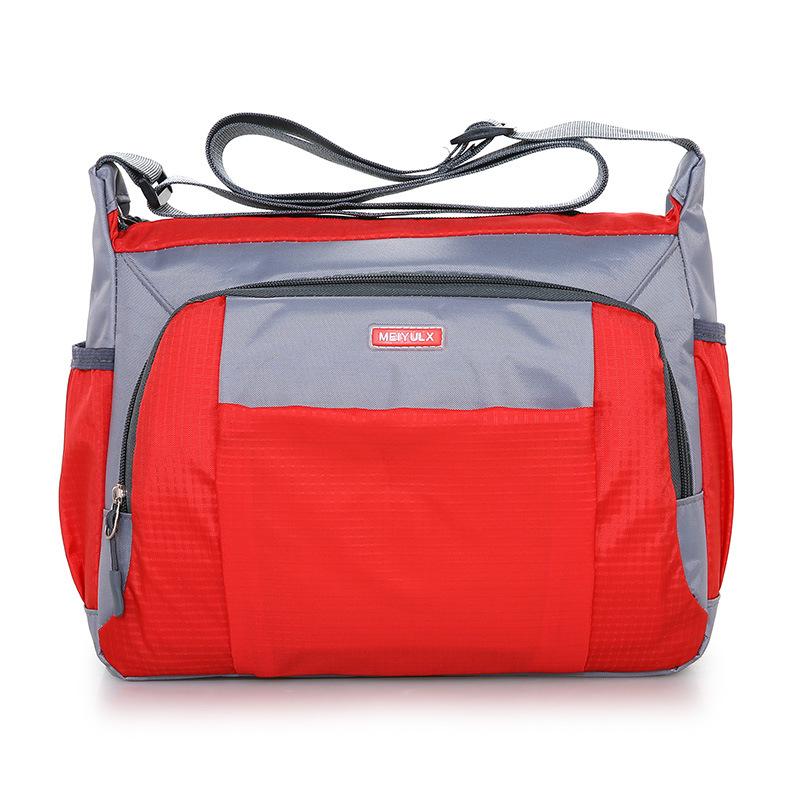 RUWB BAGS Nieuwe collectie 2024 dames reistassen casual schoudertas dameshandtas unisex crossbody tas waterdichte nylon tassen rood