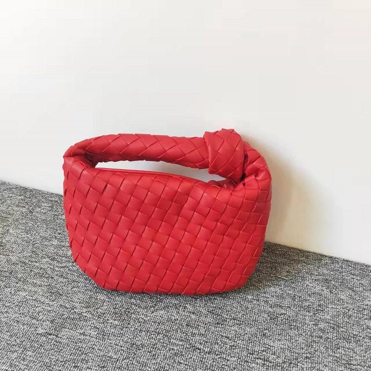 New boy 02 Luxe rits clutch geweven leren tassen voor vrouwen mode schouder dame hobo hand clutch tas zachte hobo tote tas