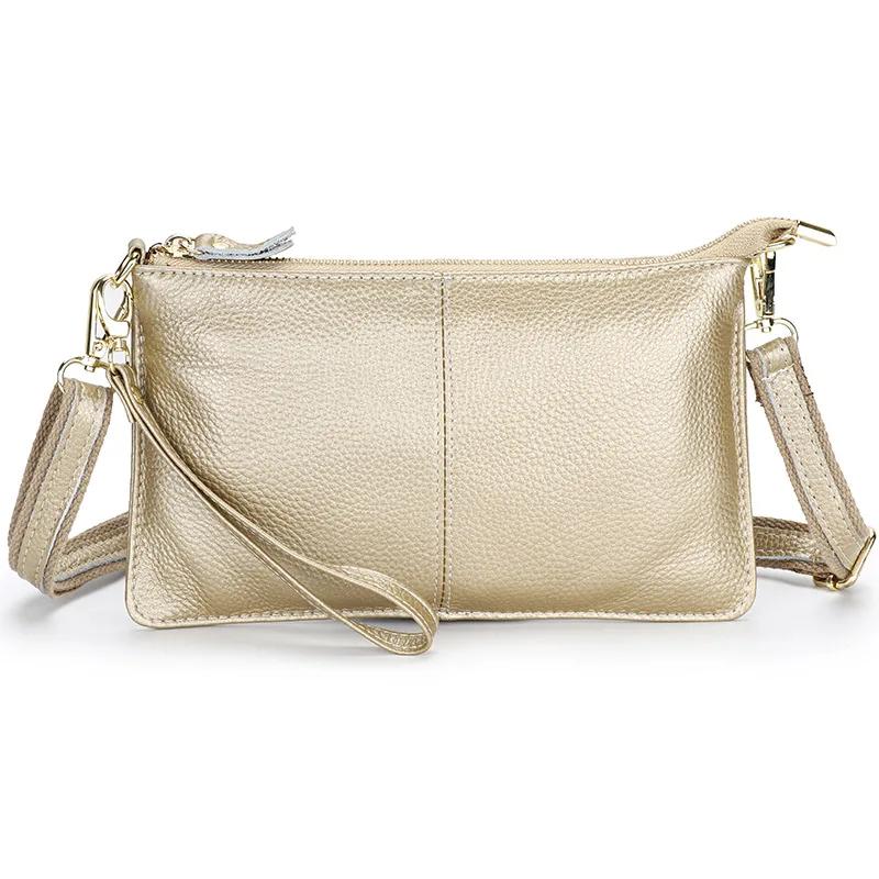 Molly Show Dames Echt Leren Dag Clutches Snoepkleur Schoudertas Dames Mode Crossbody Tassen Kleine Dames Handtassen Clutch Bolsos